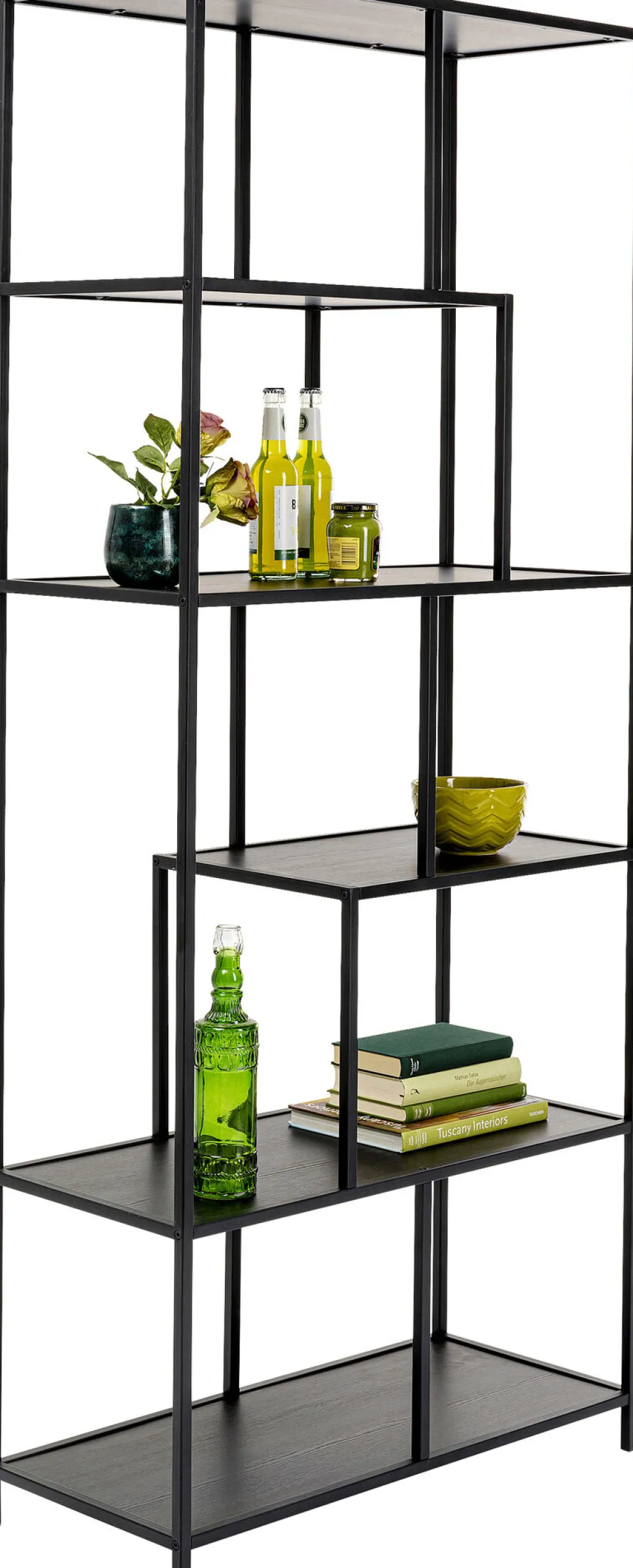 Wandkast Loftie Black 77x185cm