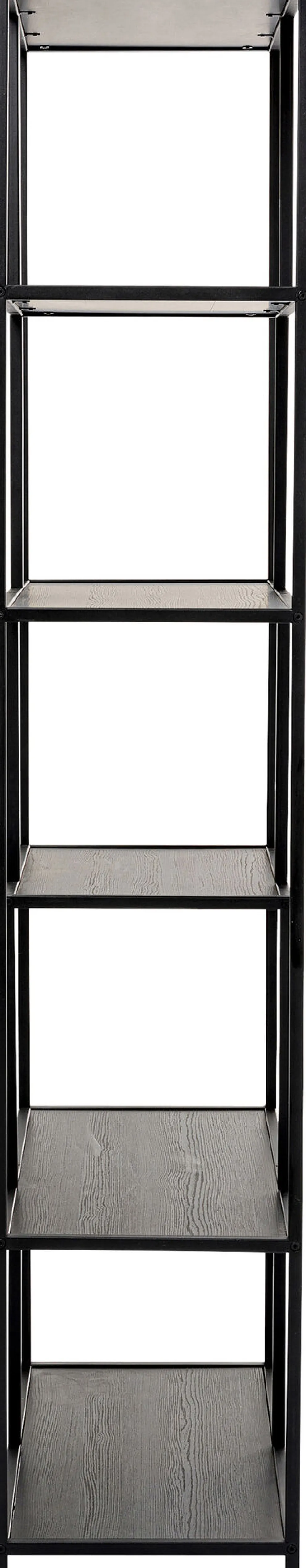 Wandkast Loftie Black 77x185cm