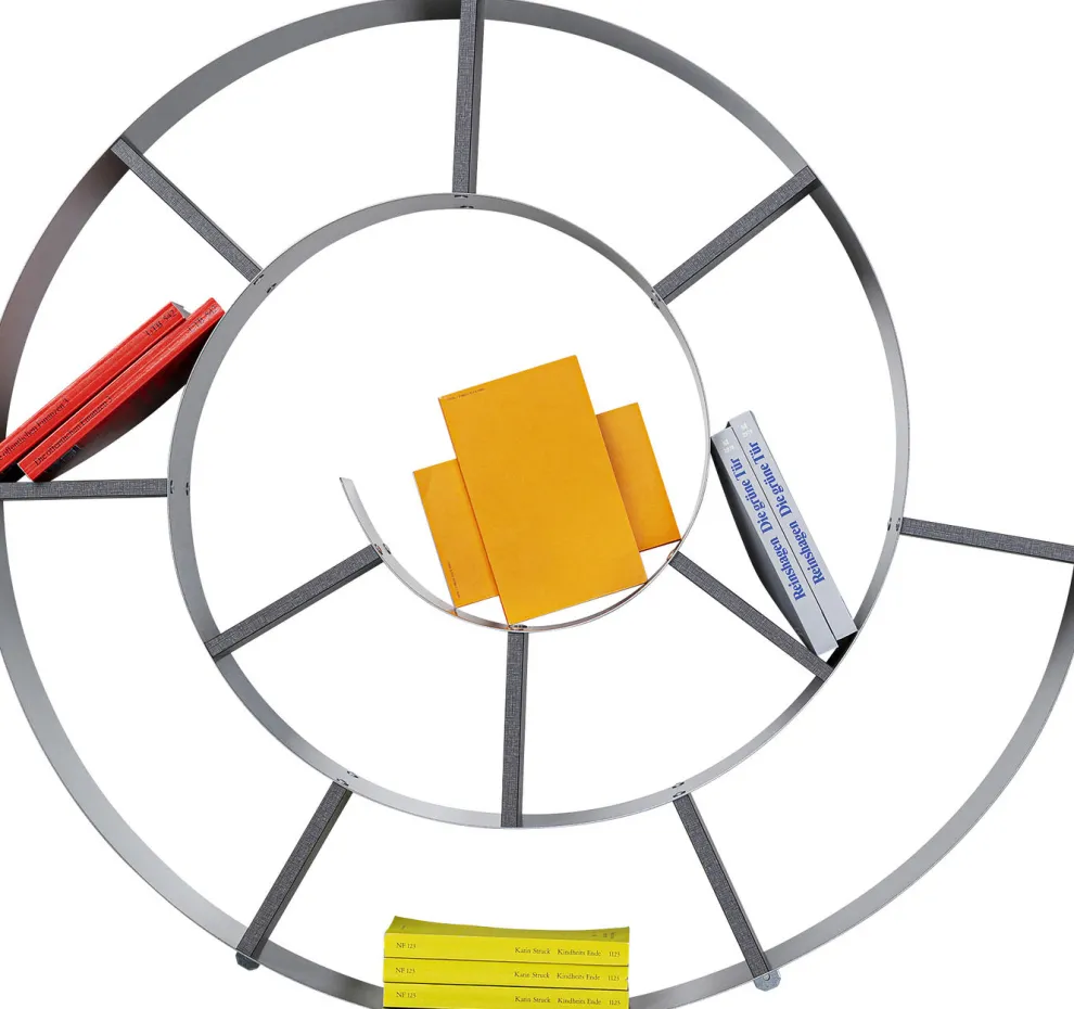 Wandkast Snail Zilver