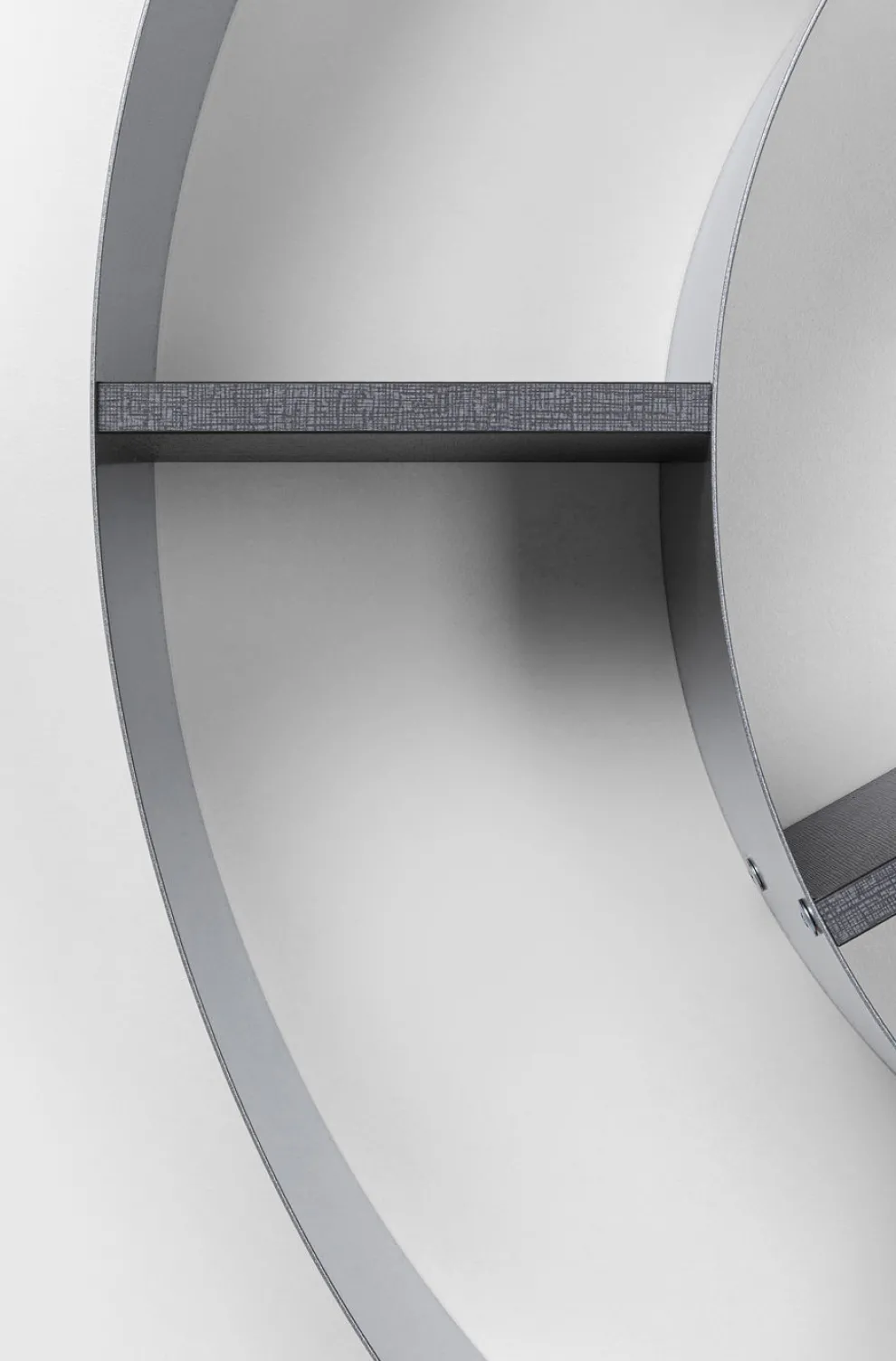 Wandkast Snail Zilver