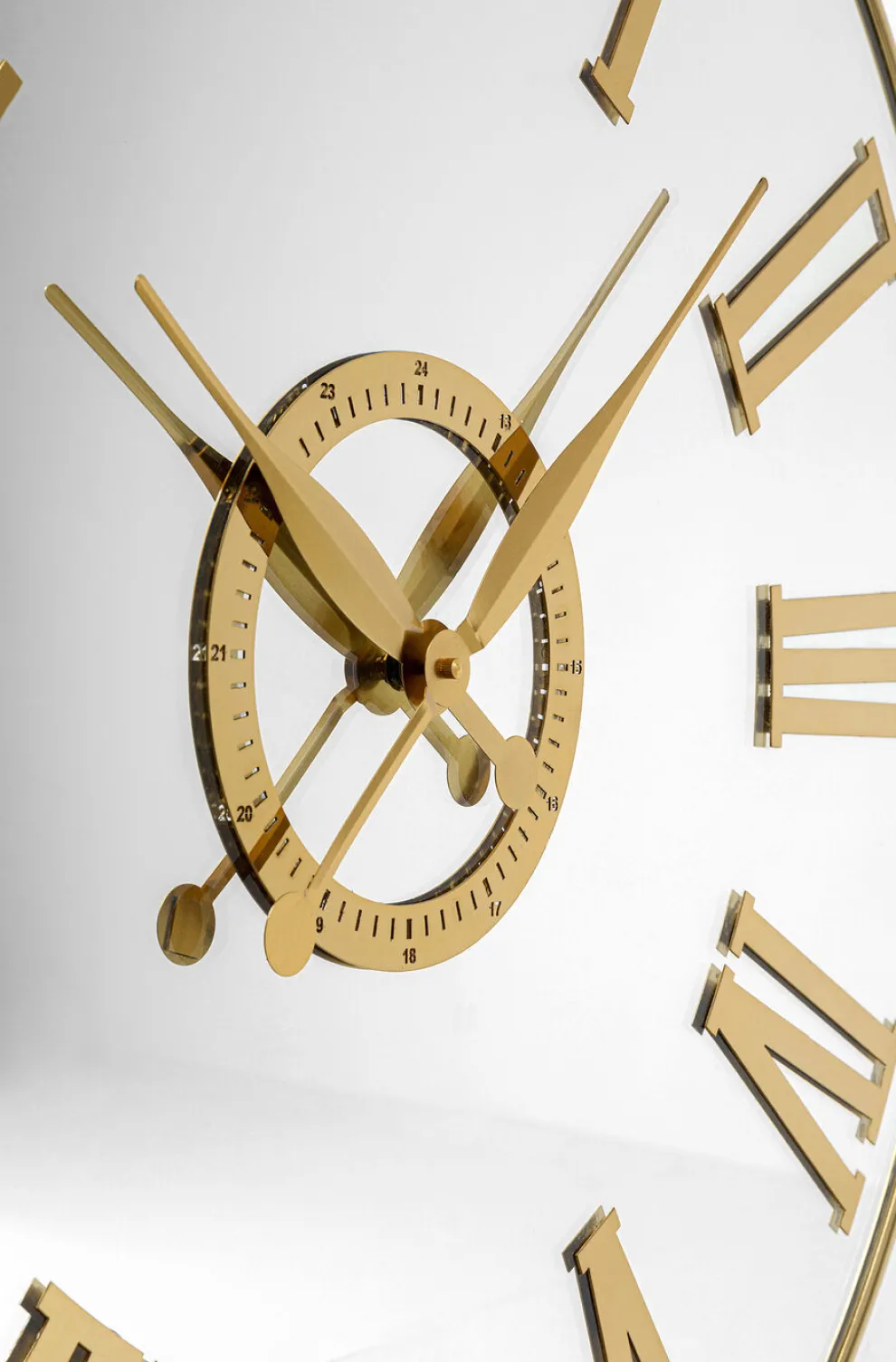 Wandklok Casino Mirror Ø76cm