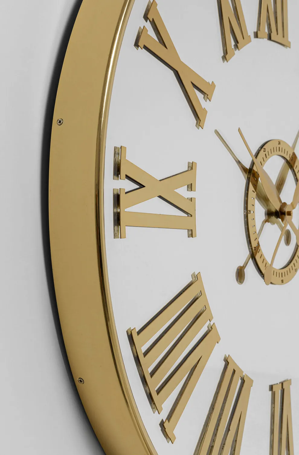 Wandklok Casino Mirror Ø76cm