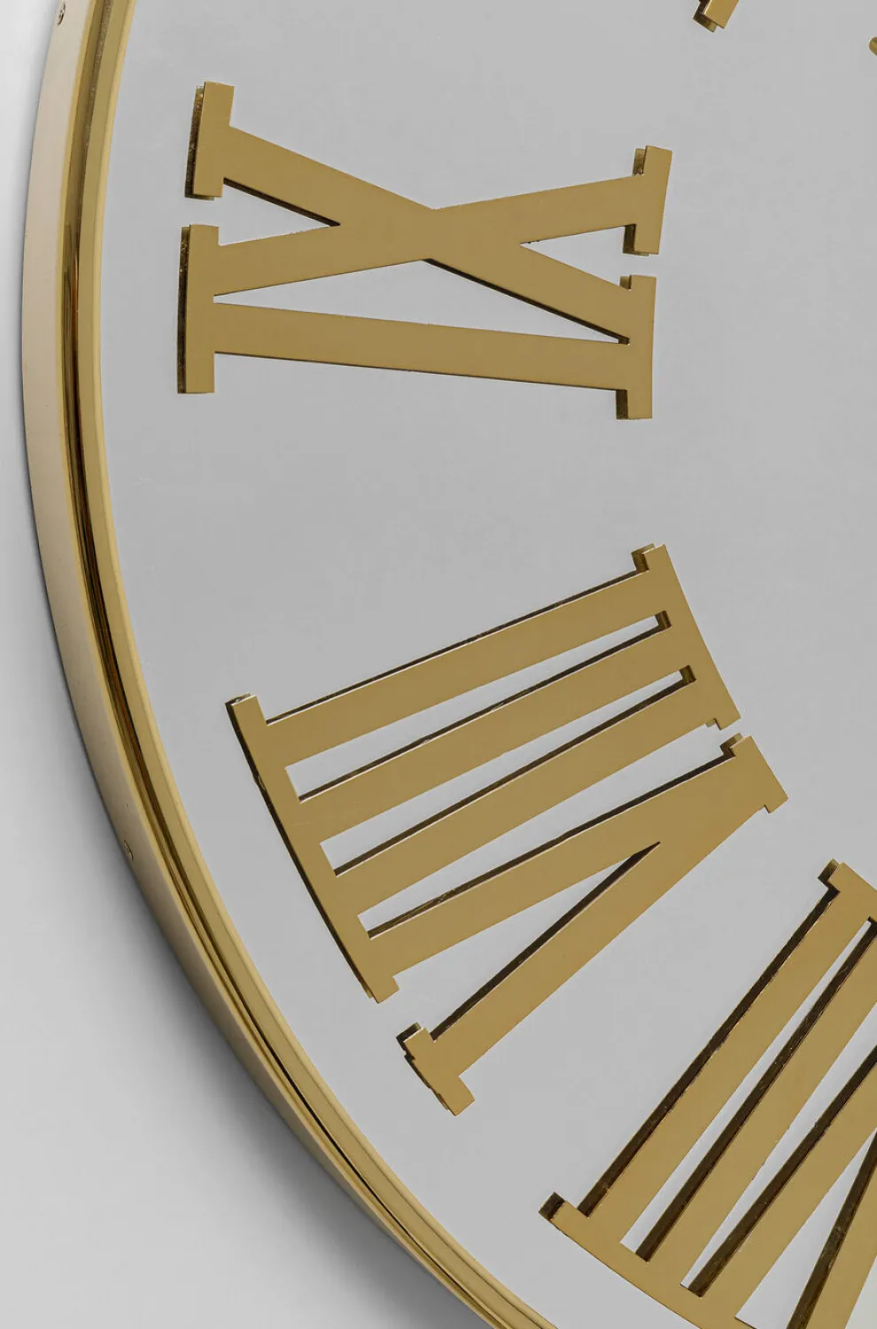 Wandklok Casino Mirror Ø76cm