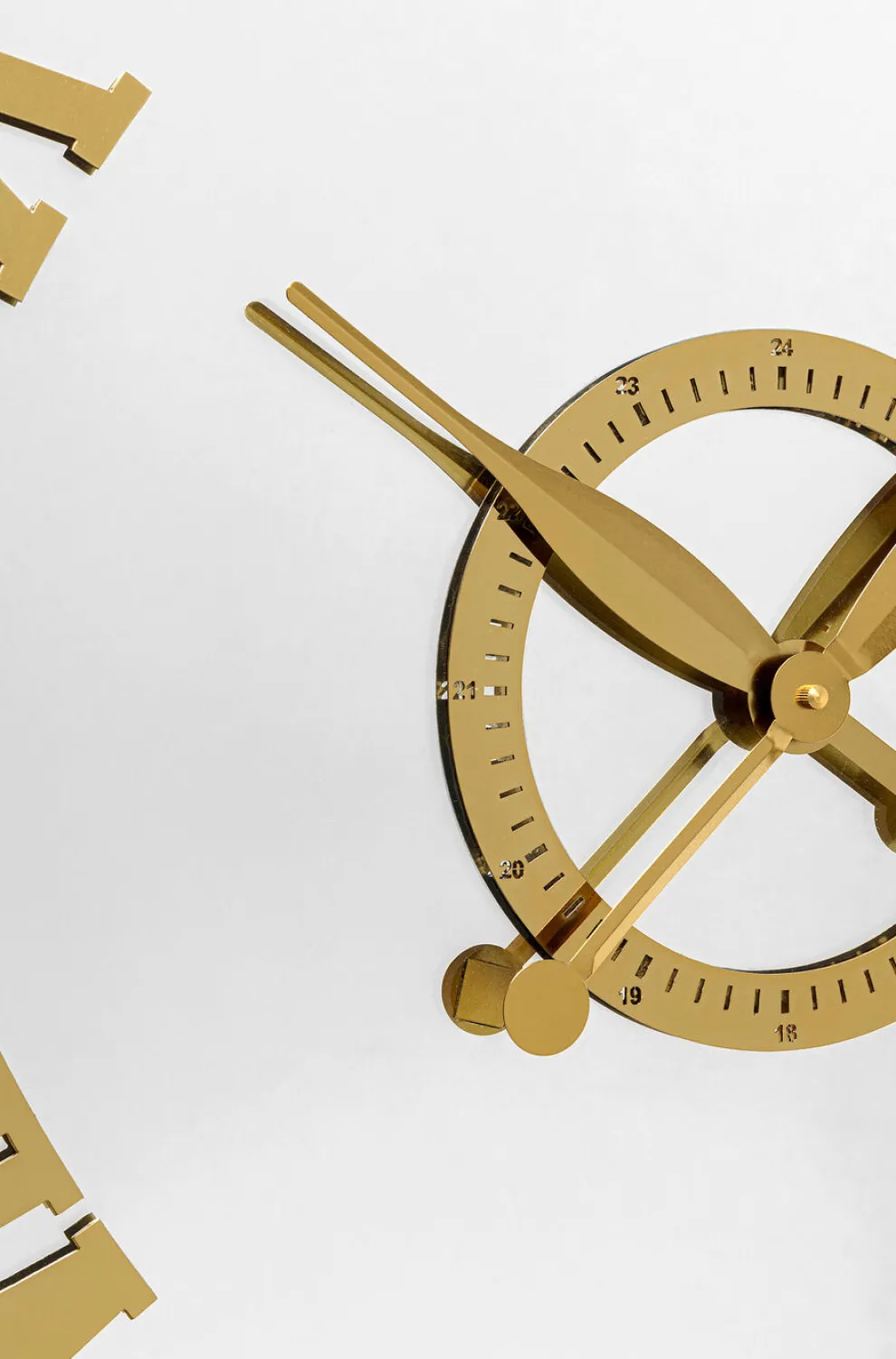 Wandklok Casino Mirror Ø76cm