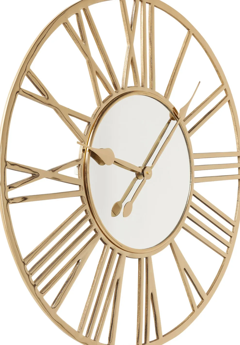 Wandklok Giant Goud Ø80cm