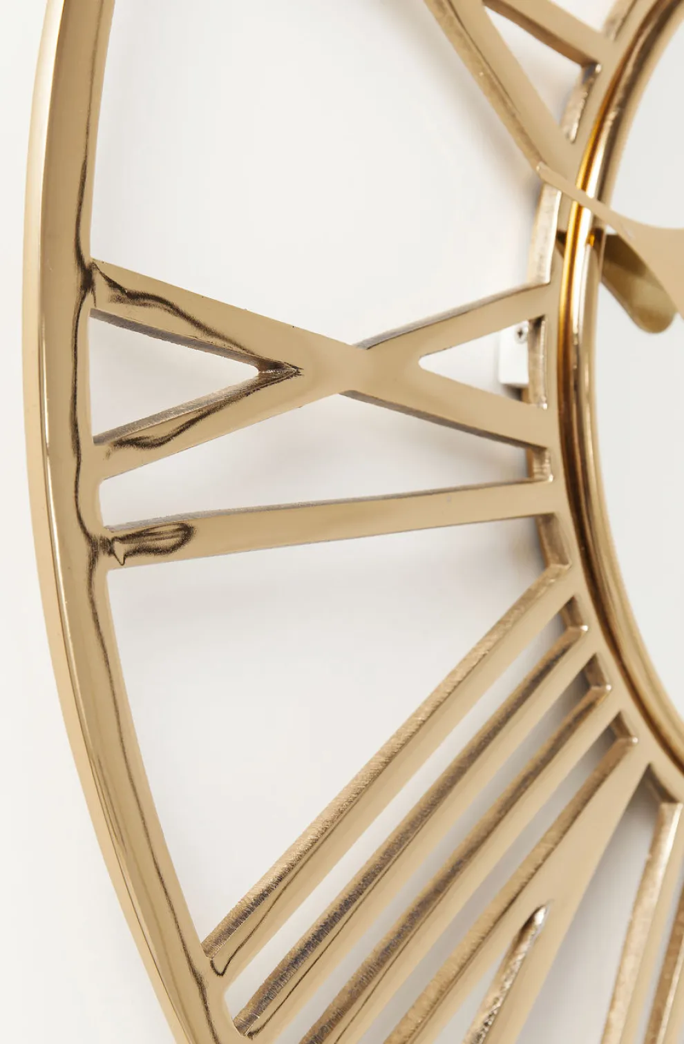 Wandklok Giant Goud Ø80cm