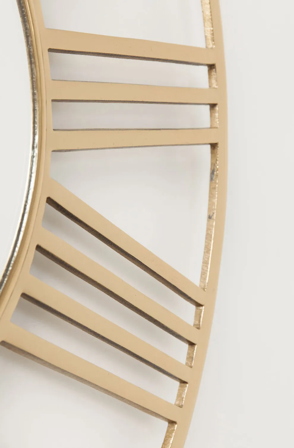 Wandklok Giant Goud Ø80cm