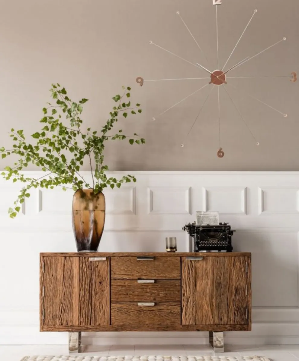 Wandklok Like Umbrella Rosé Goud