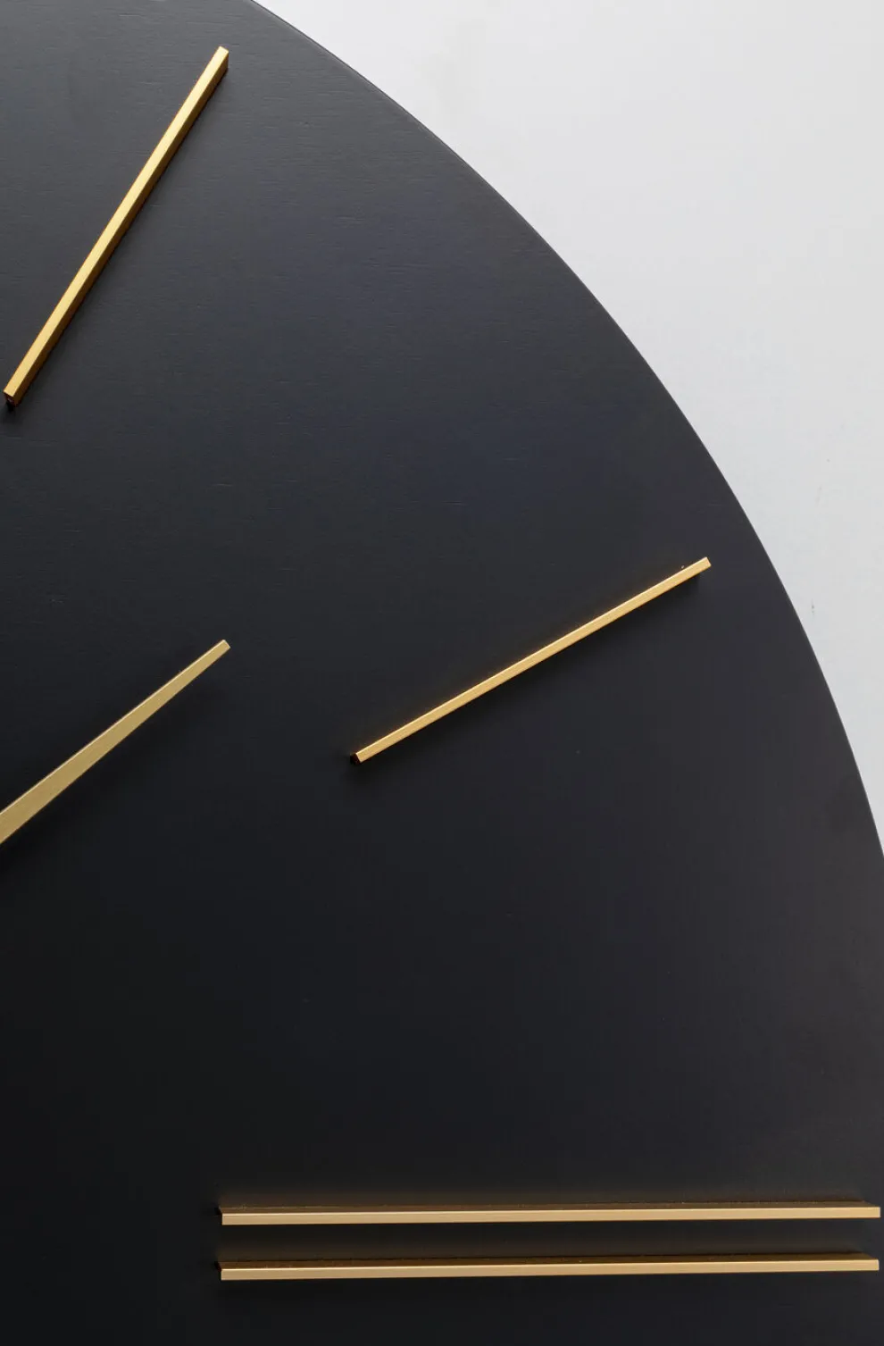 Wandklok Luca Black Ø70cm