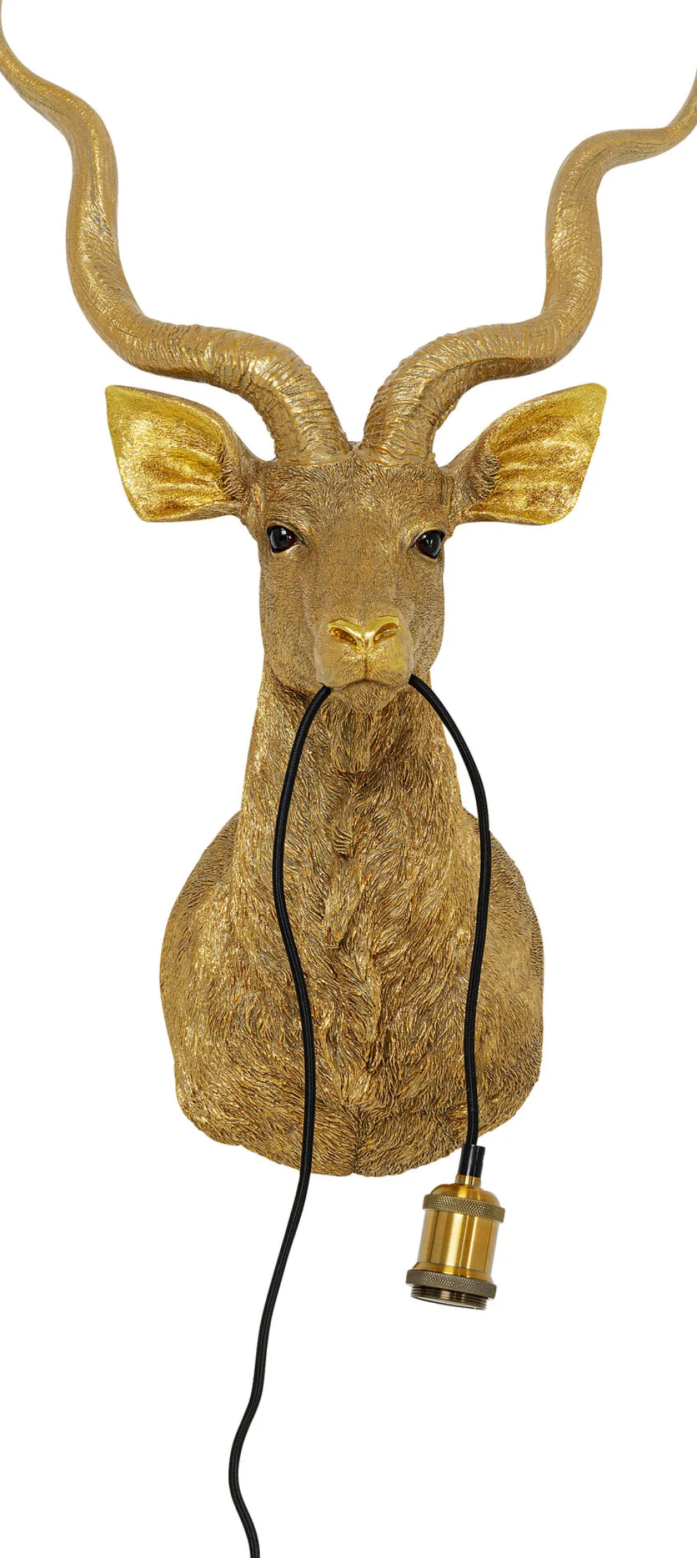 Wandlamp Animal Goat Gold 45x74cm