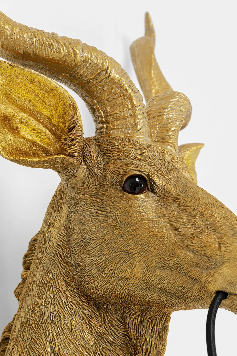 Wandlamp Animal Goat Gold 45x74cm