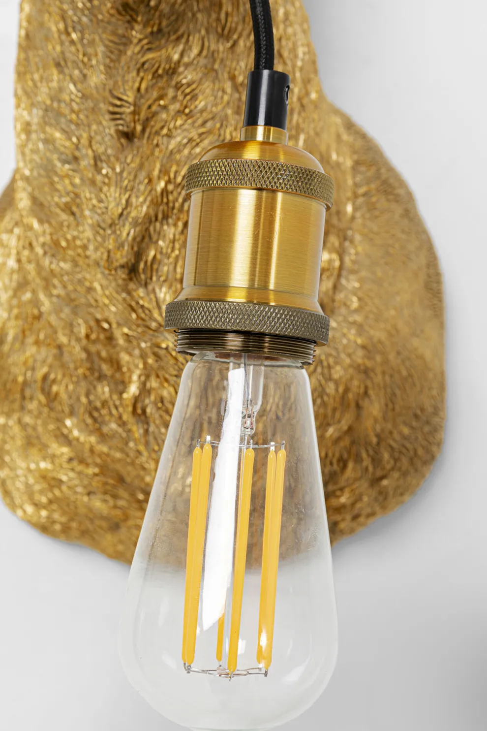 Wandlamp Animal Goat Gold 45x74cm