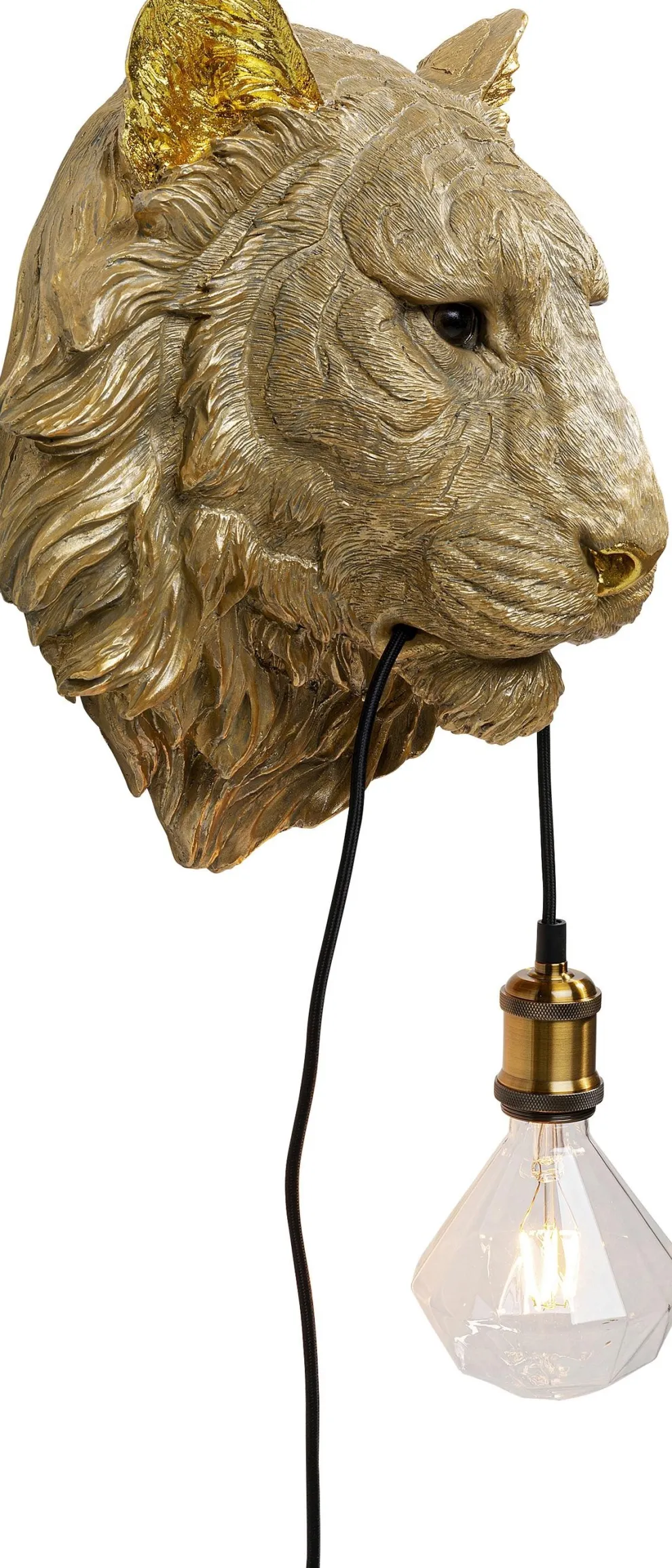 Wandlamp Animal Tiger Head