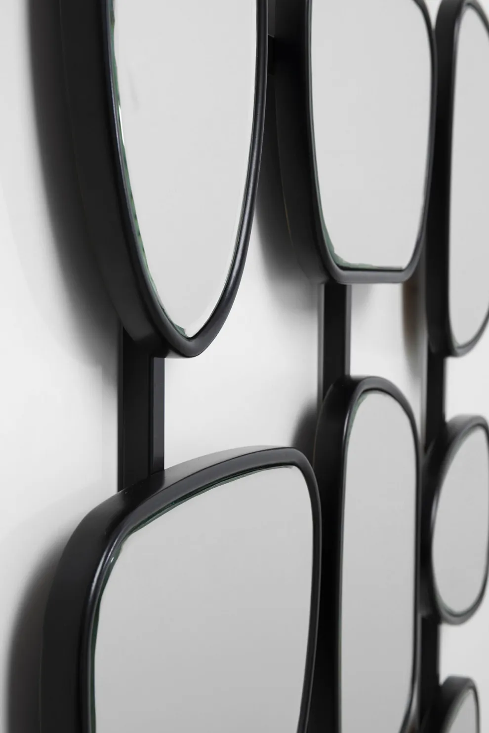 Wandspiegel Nastro Black 80x114cm