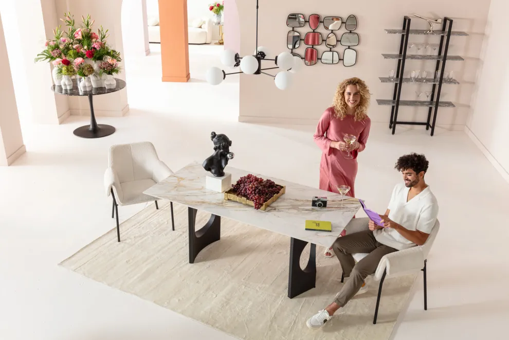 Wandspiegel Nastro Black 80x114cm