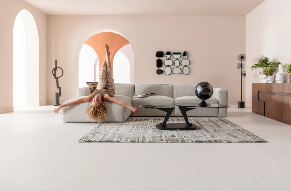 Wandspiegel Nastro Black 80x114cm