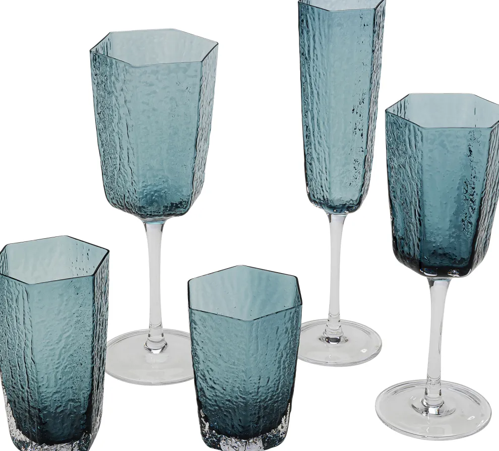 Witte Wijnglas Cascata Blue